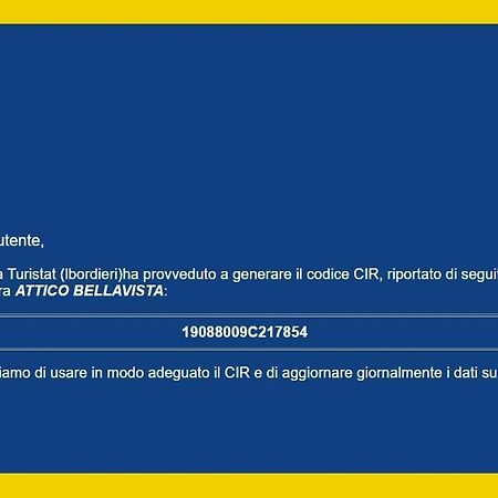 הוילה מרינה די רגוזה Attico Bellavista מראה חיצוני תמונה